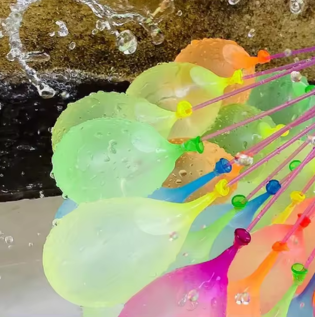 Fill & Tie Magic Water Balloons - Pack Of 37