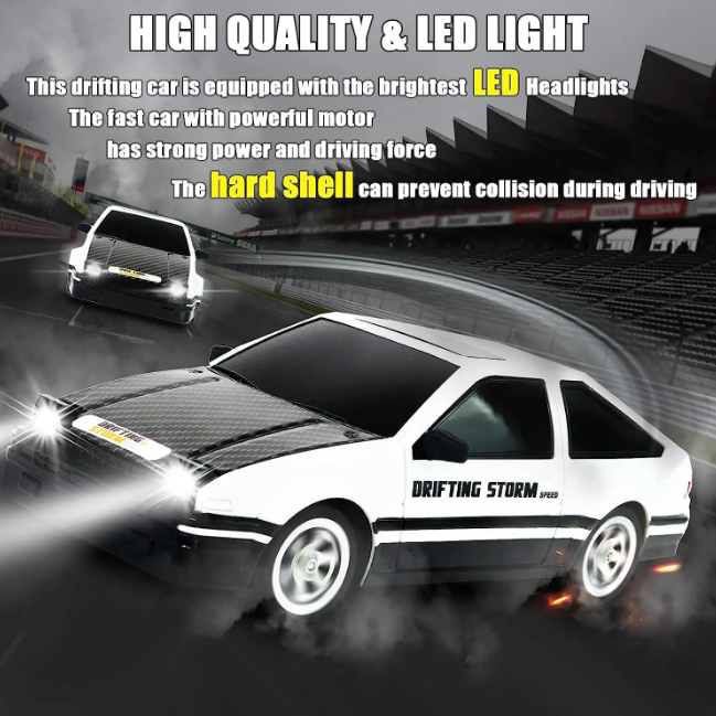 1:16 2.4GHz RC 4WD Storm Drift Car