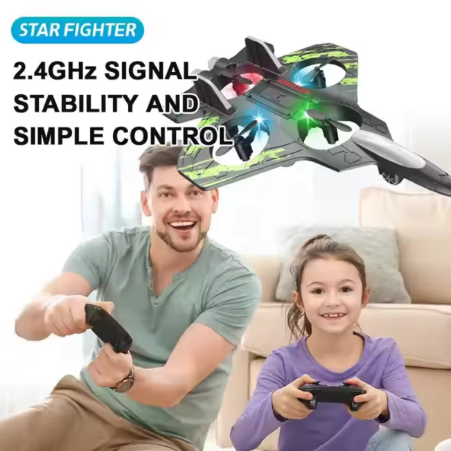 2.4GHz RC Fighter Plane Model