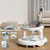 4in1 Multi-functional Baby Musical Walker - White