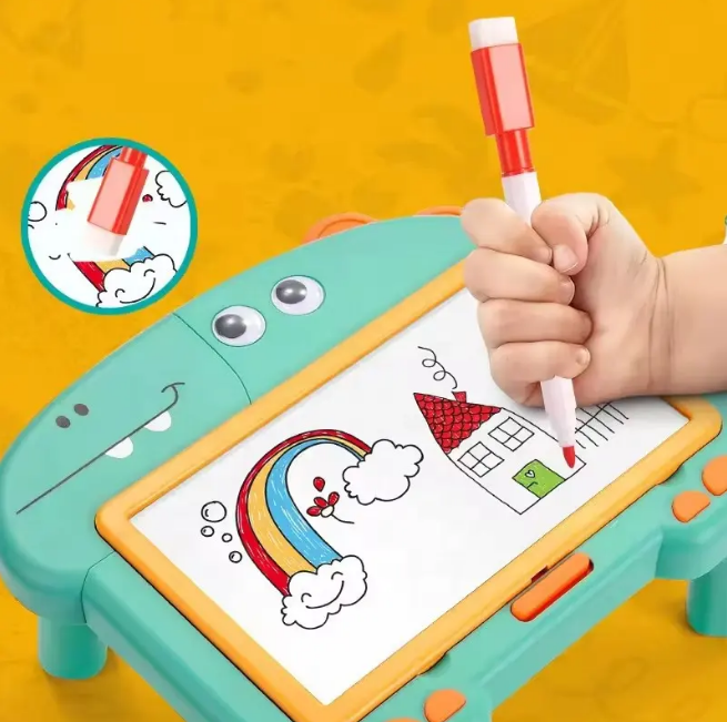 Multi-functional Kids Dinosaur Drawing Board