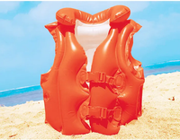 Intex Deluxe Inflate Swimming Vest - Red