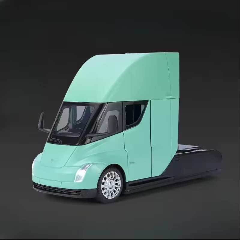 1:24 Diecast Tesla Semi Truck Model