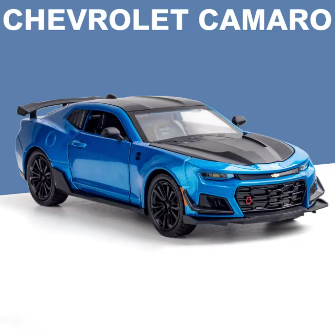 1:24 Diecast Chevrolet Camaro Model Car With Smoke