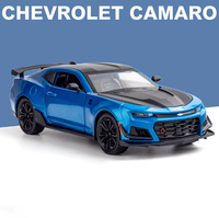 1:24 Diecast Chevrolet Camaro Model Car With Smoke