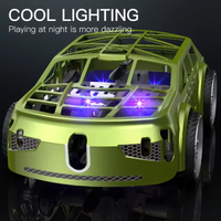 2in1 Mini Drone & RC Car With Lights