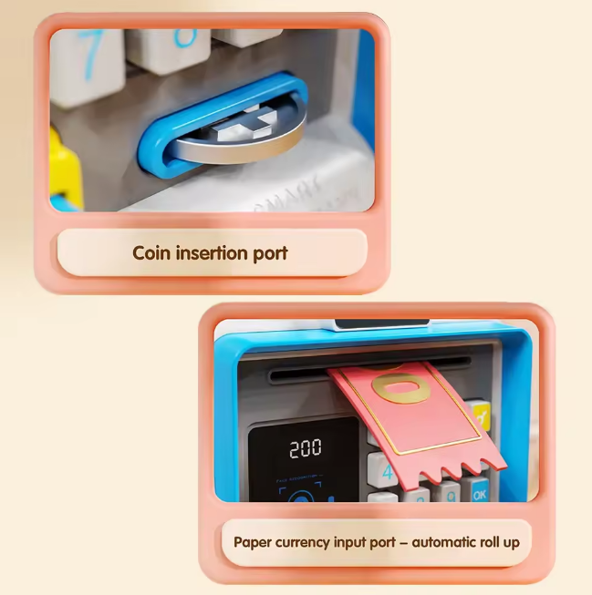 Face Recognition & Password Unlock ATM Machine