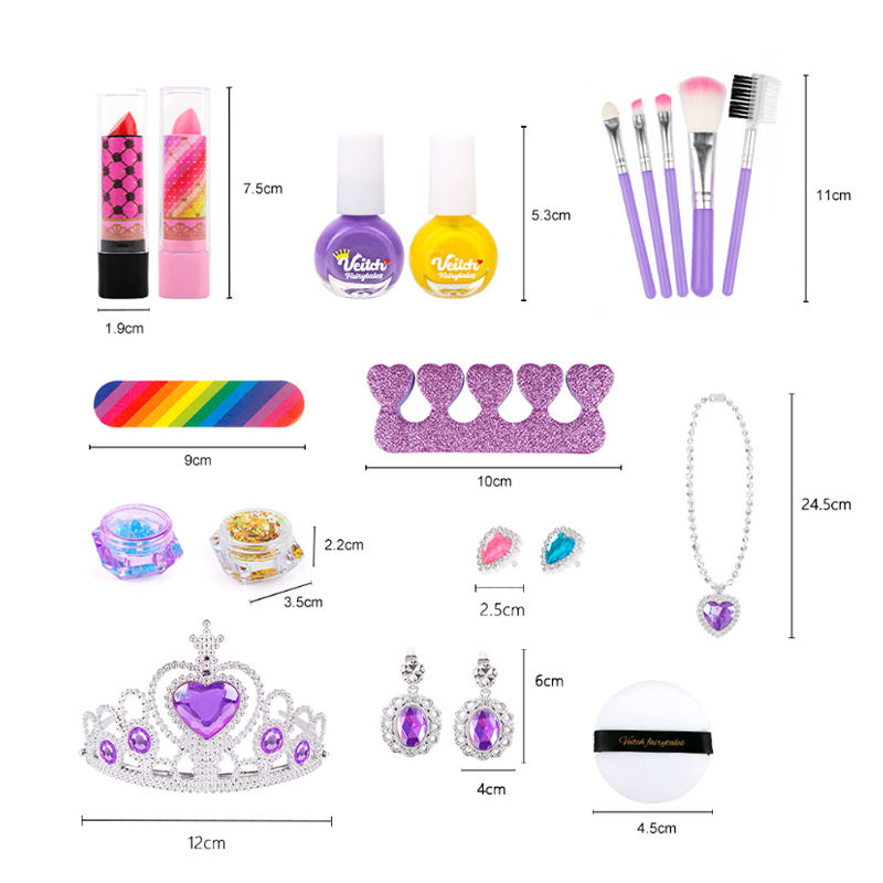 Realistic Girls Makeup & Jewellery Treasure Box