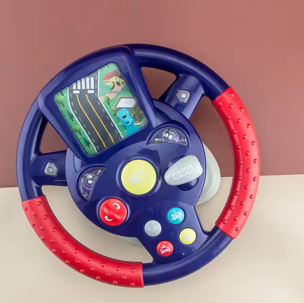 Little Driver Steering Wheel With Light, Music & Games