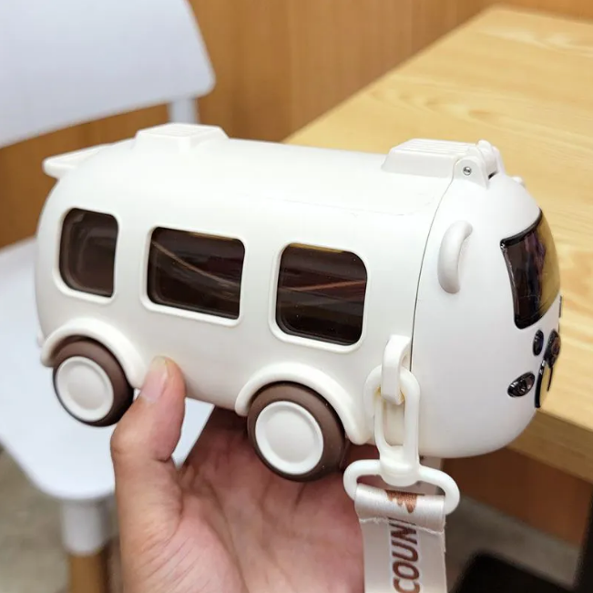 500ml Premium Cute Bus Design Kids Water Bottle
