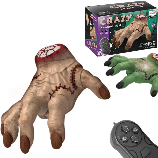 2.4GHz RC Crazy Hand Toy With Light & Sound