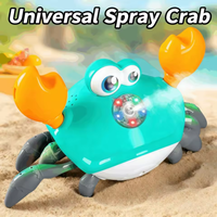 Electric Musical Crawling Crab With Smoke & Lights