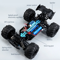 60km/h RC High Speed Off-Road Truck - Green