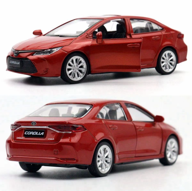 1:43 Diecast Toyota Corolla Hybrid Licensed Model