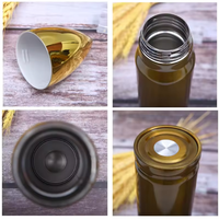 500ml Stainless Steel Crystal Water Bottle