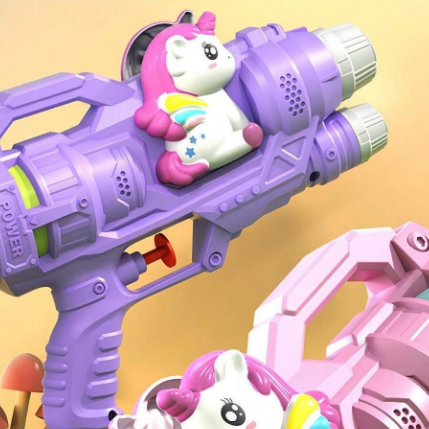 13* Inches Manual Dual Nozzle Unicorn Water Gun
