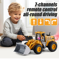 2.4GHz RC Bulldozer Spray Model With Lights