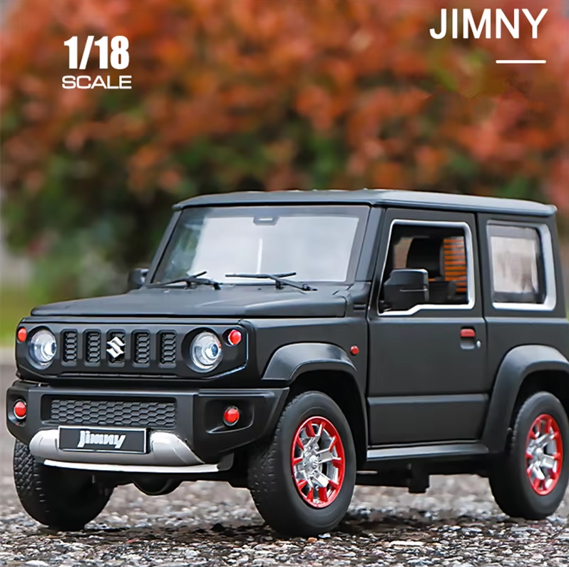 1:18 Diecast Suzuki Jimny Official Licensed Model - Black