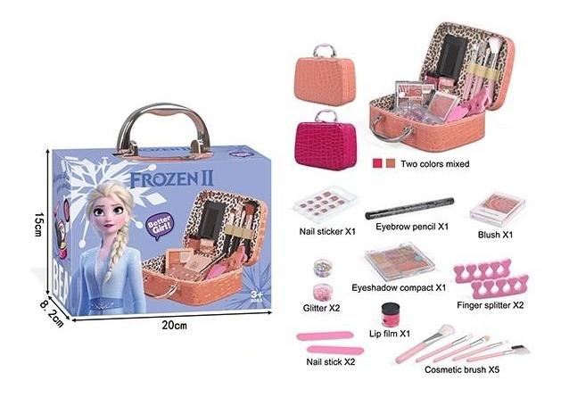 19Pcs Realistic Frozen-II Makeup Bag