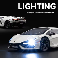 1:24 Diecast Lamborghini Revuelto Model Car With Smoke