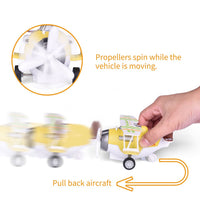Pull-Back Diecast Aircraft Model with Lights & Sound