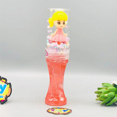 1Pc Mermaid Snowflake Crystal Slime Mud Bottle