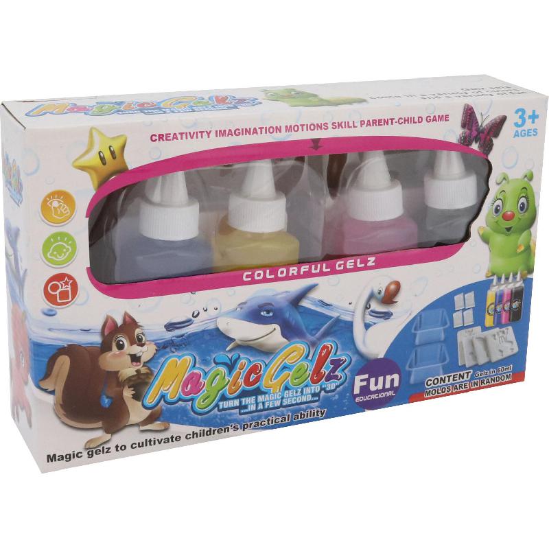DIY Magic Gel Water Animal Molds