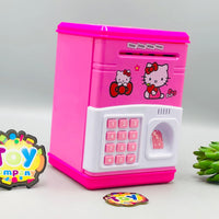 Hello Kitty Fingerprint & Password Unlock ATM Machine