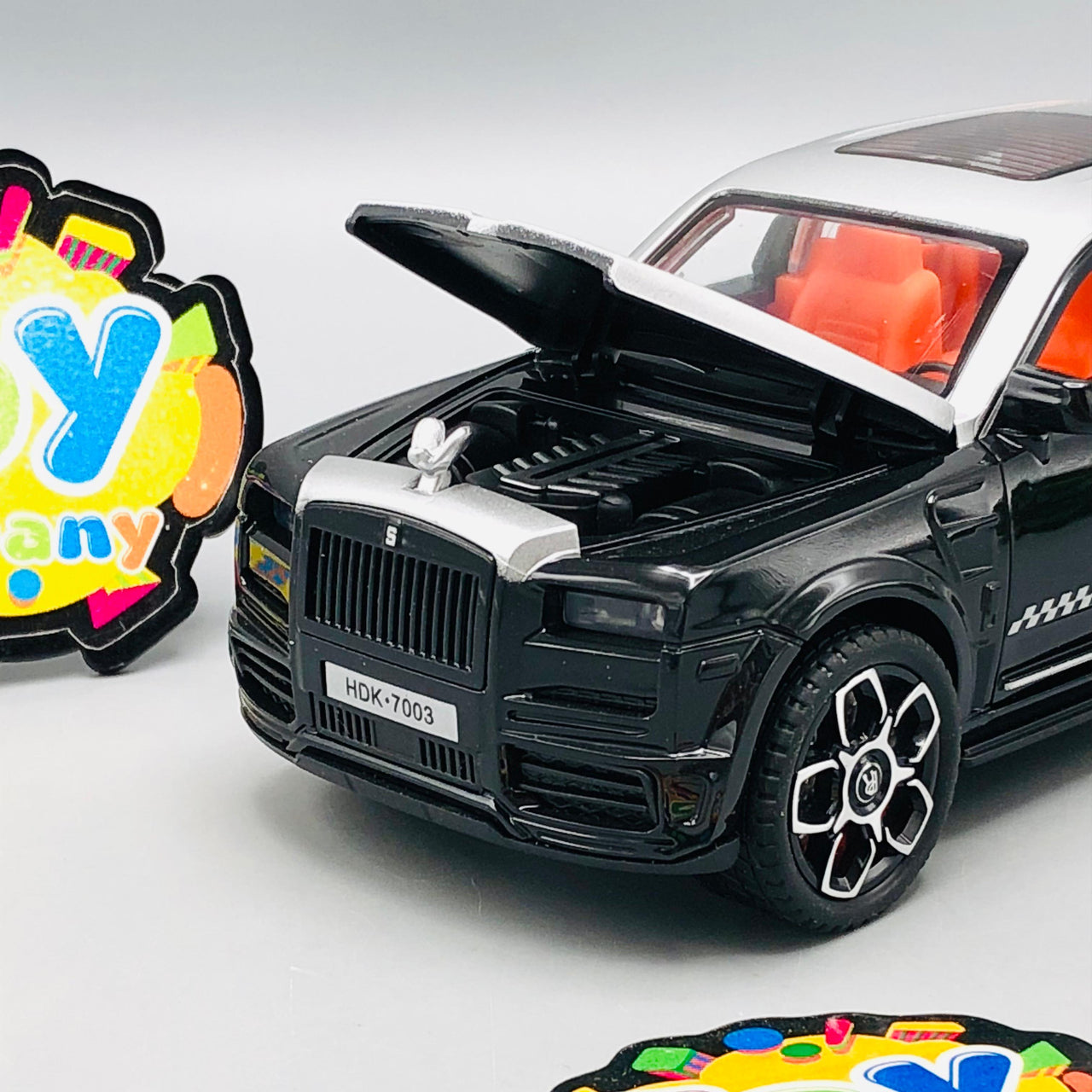 ABS Inertial Rolls Royce Model With Light & Music - 1Pc