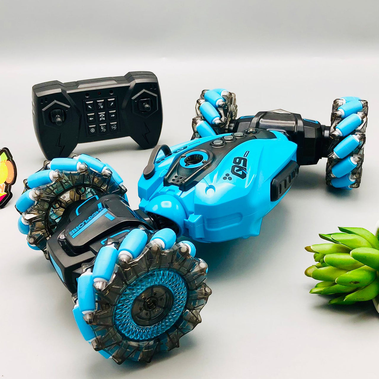 Remote & Gesture Controlled Spray Stunt Torsion Vehicle