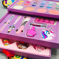 43Pcs Realistic Stylish Makeup & Jewellery Briefcase