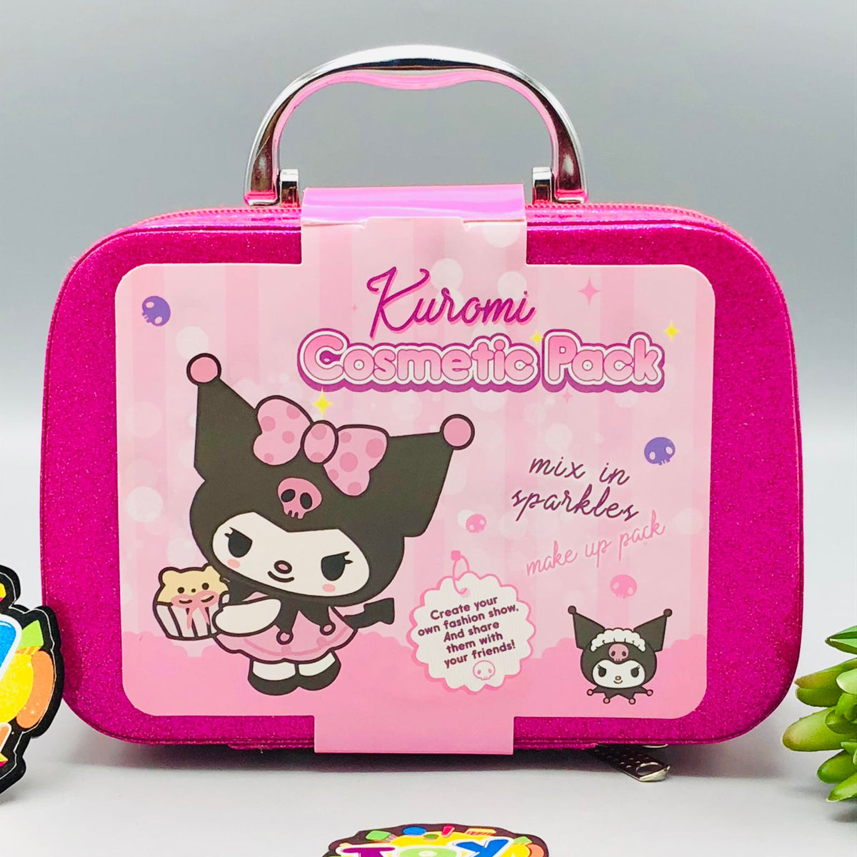 Realistic Kuromi Beauty Cosmetic Set For Girls