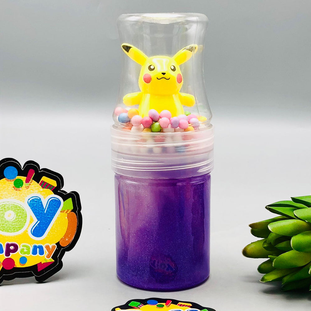 1Pc Mini Pokemon Crystal Slime Mud Bottle