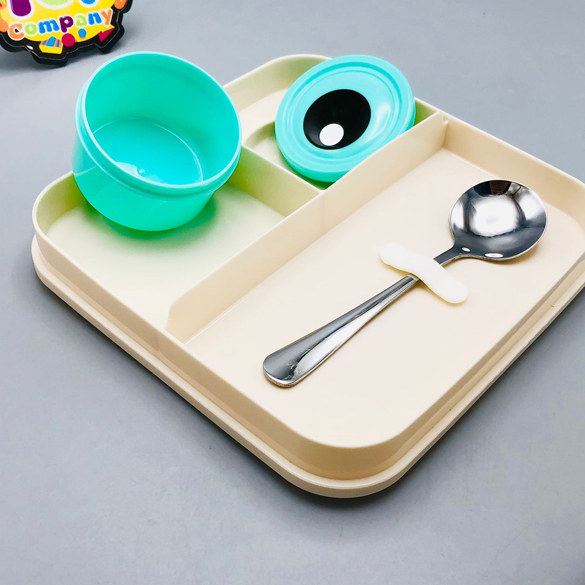 Dino Eye Stainless Steel Lunch Box - Minor Fault