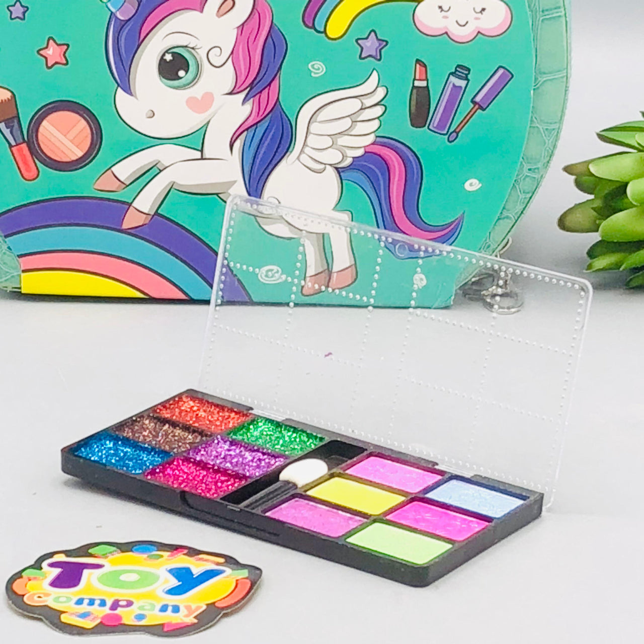 15Pcs Unicorn Realistic Makeup Bag