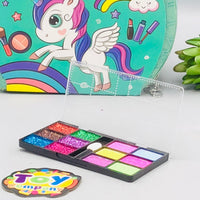 15Pcs Unicorn Realistic Makeup Bag
