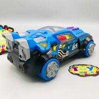 Electric Transparent Gear Musical Car With Smoke