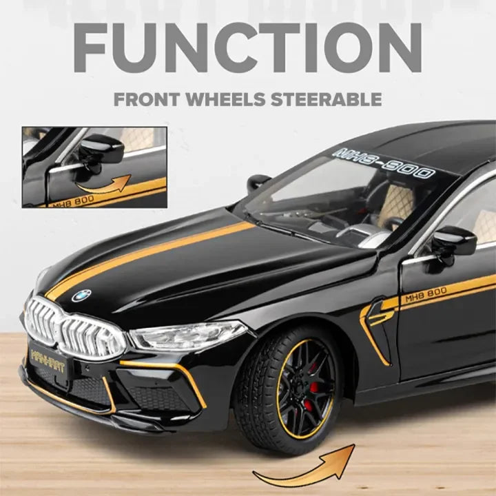 1:24 Diecast BMW M8 Manhrat Model Car