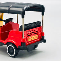 1:43 Diecast Mini Auto Rickshaw Model
