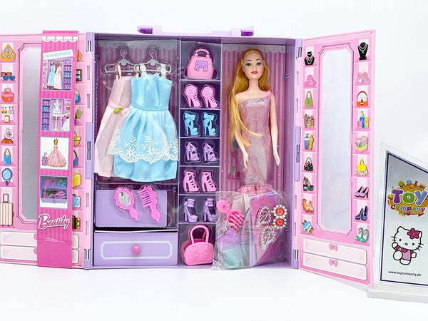 Barbie's Wardrobe with Accessories