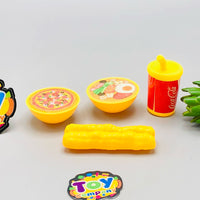17Pcs Pretend Play Fast Food Set