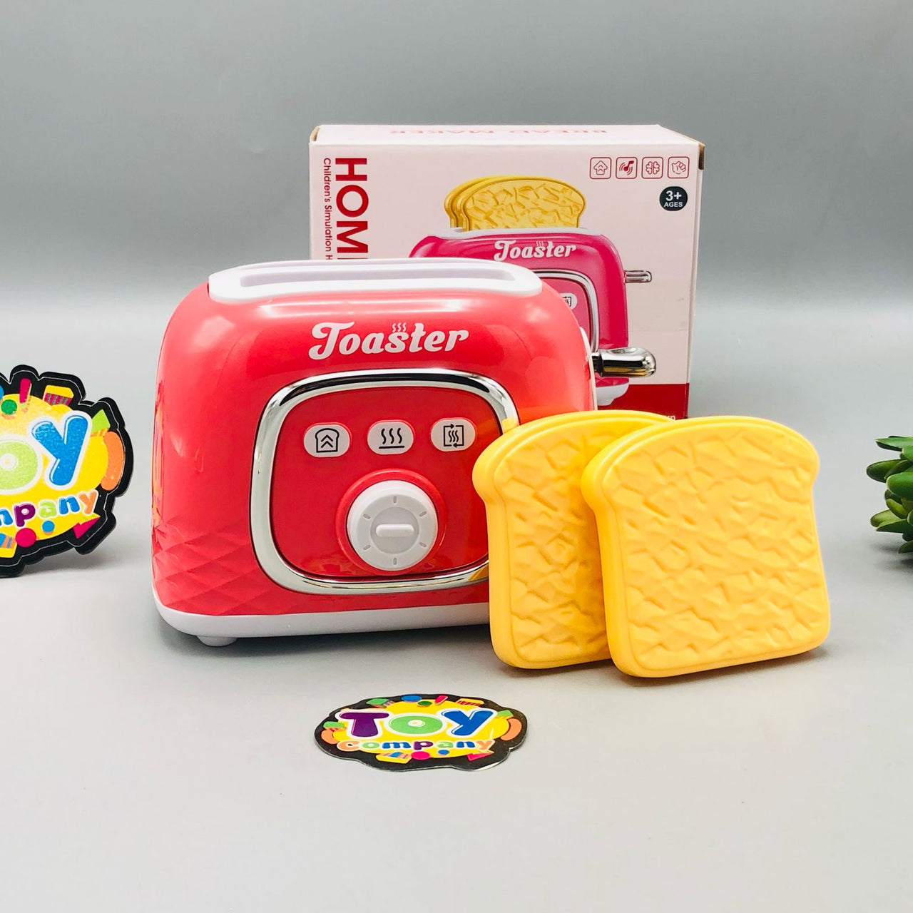 Kids Pretend Play Mini Toaster Toy