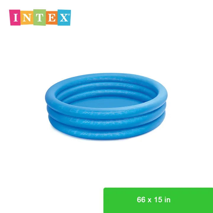 INTEX Crystal Blue Kids Swimming Pool 66"x15"