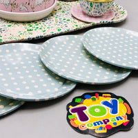 14Pcs Kids Refined Metal Tea Set