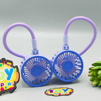 Rechargeable Simple & Stylish Three Speed Neck Fan