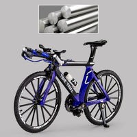 1:8 Diecast Metal Time Trial Racing Bicycle Toy