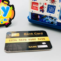 Spiderman Fingerprint & Swipe Card Unlock Piggy Bank