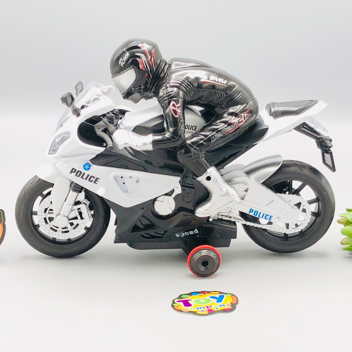 1:20 RC BMW S1000 Stuntman Police Bike
