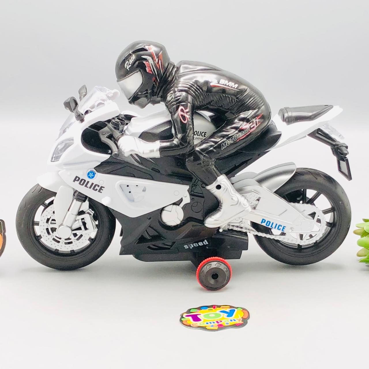 1:20 RC BMW S1000 Stuntman Police Bike