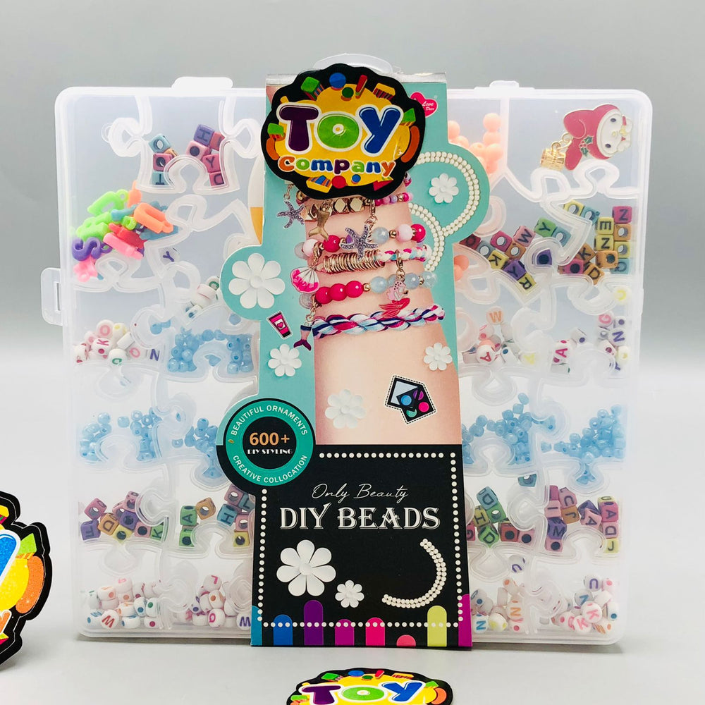 DIY Colorful Crystal Beads Set With Storage Box